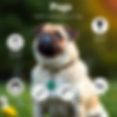 Health Considerations for Pugs An infographic displaying pug health tips and common issues