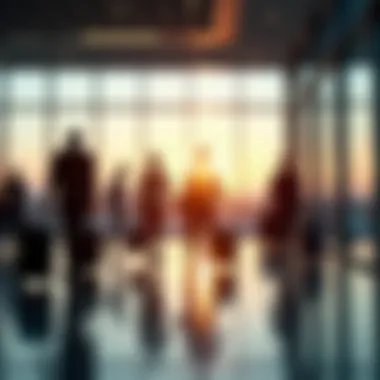 Passengers checking in at El Paso Airport