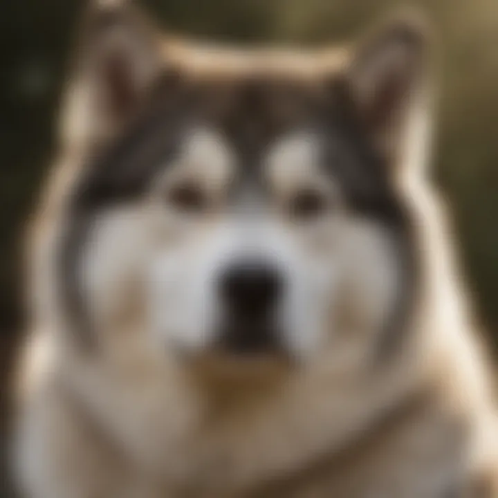 Alaskan Malamute Showcasing Strength and Elegance