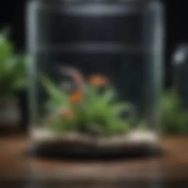 Techniques for a Flawless Vinyl Background Application Applying vinyl background to the aquarium glass