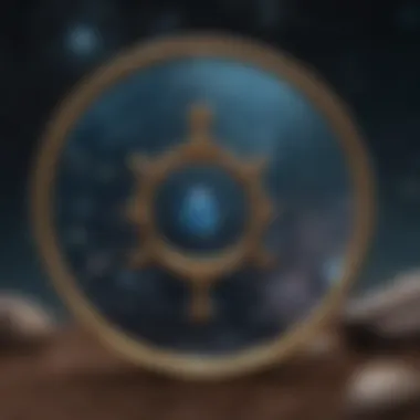 Aquarius Constellation Aligning with Compatible Zodiac Signs Abstract depiction of Aquarius constellation with compatible zodiac signs