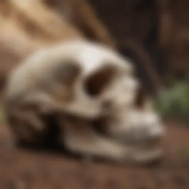 Enigmatic Archaeotherium Skull Fragment