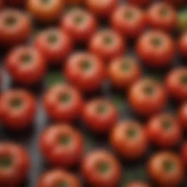 Artfully Arranged Burpee Beefsteak Tomatoes in Culinary Display