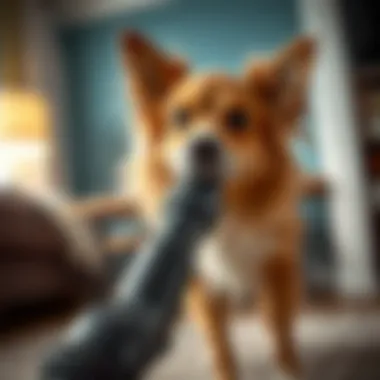 Specialized Attachments for Pet Hair Close-up of vacuum cleaner attachment for pet hair removal