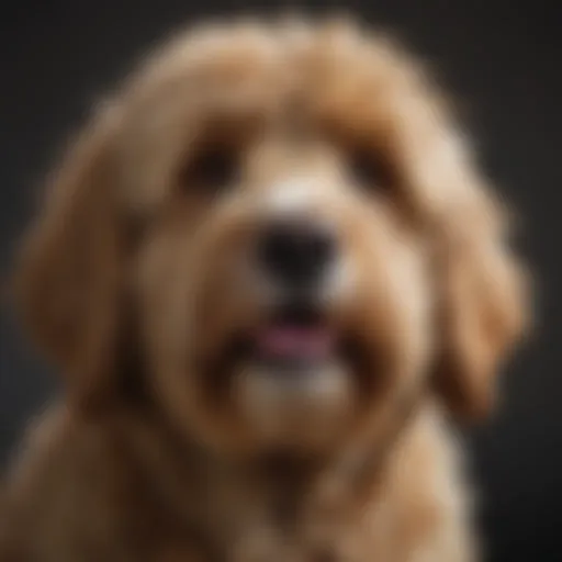 Bernedoodle coat texture variations
