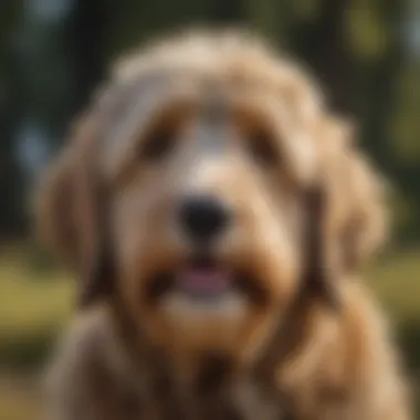 Bernedoodle shedding season infographic