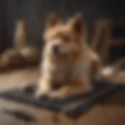 A variety of dog mat brushes showcasing different designs and bristle types