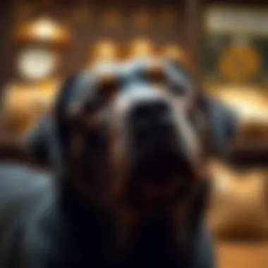 Ingredients of high-quality grain dog food