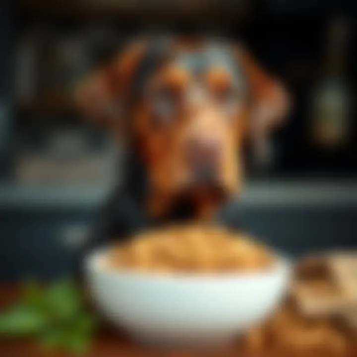 Nutritional analysis of dog food for Labradors