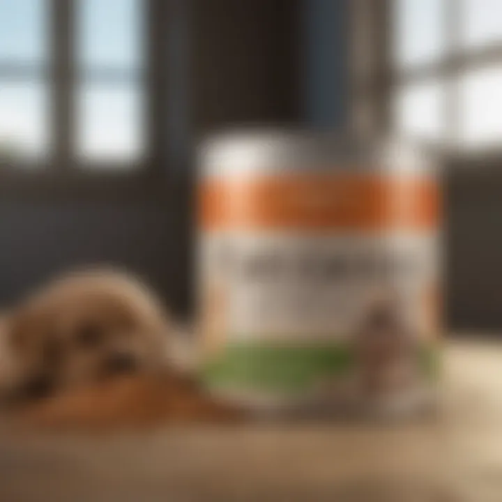 Puppy food label analysis