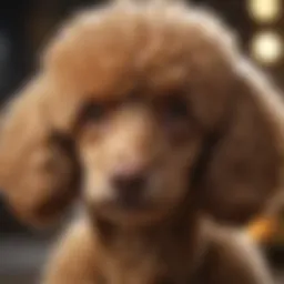 Nutritional selection for toy poodles