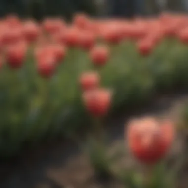 Blooming Tulips in Florida