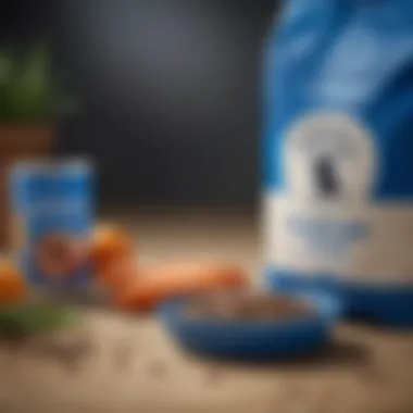 Blue dog food ingredients and composition