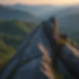 Majestic Blue Ridge Mountain Peak