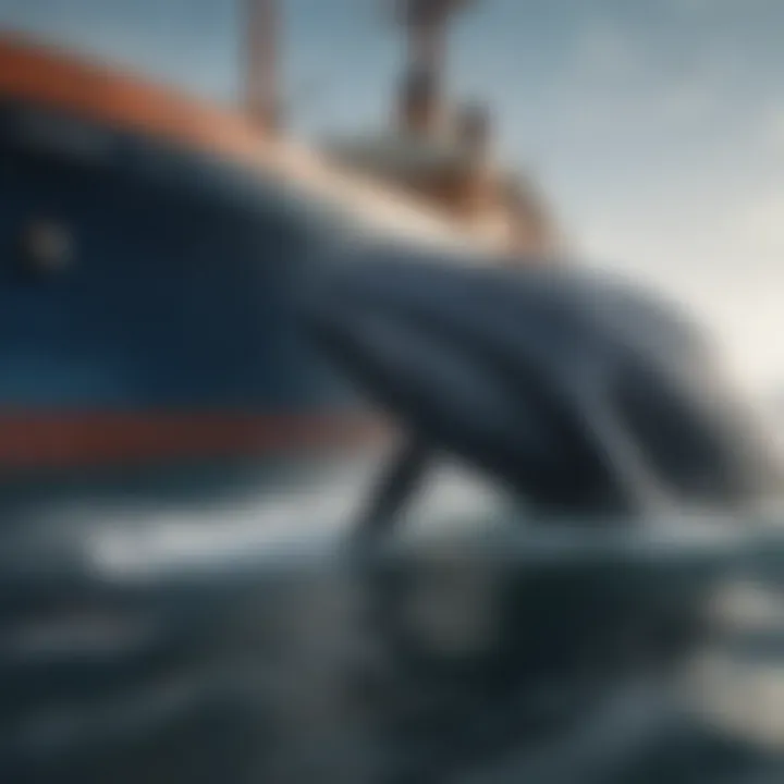 Blue whale under threat from ship collisions