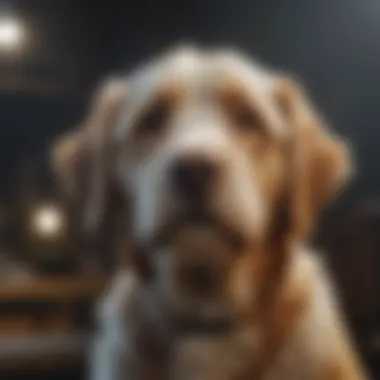 Bordoodle Waiting for Adoption