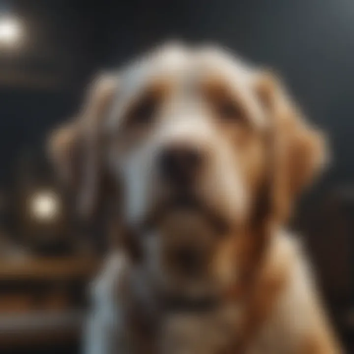 Bordoodle Waiting for Adoption