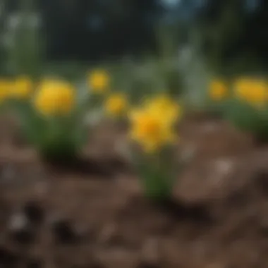 Nurturing Mini Daffodil Bulbs in Soil Mini Daffodil Bulbs in Soil