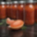 Artisanal red salmon canning process