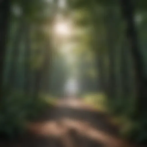 Canopy of Trees in Cincinnati Forest