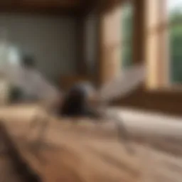 Carpenter Ant with Wings in House