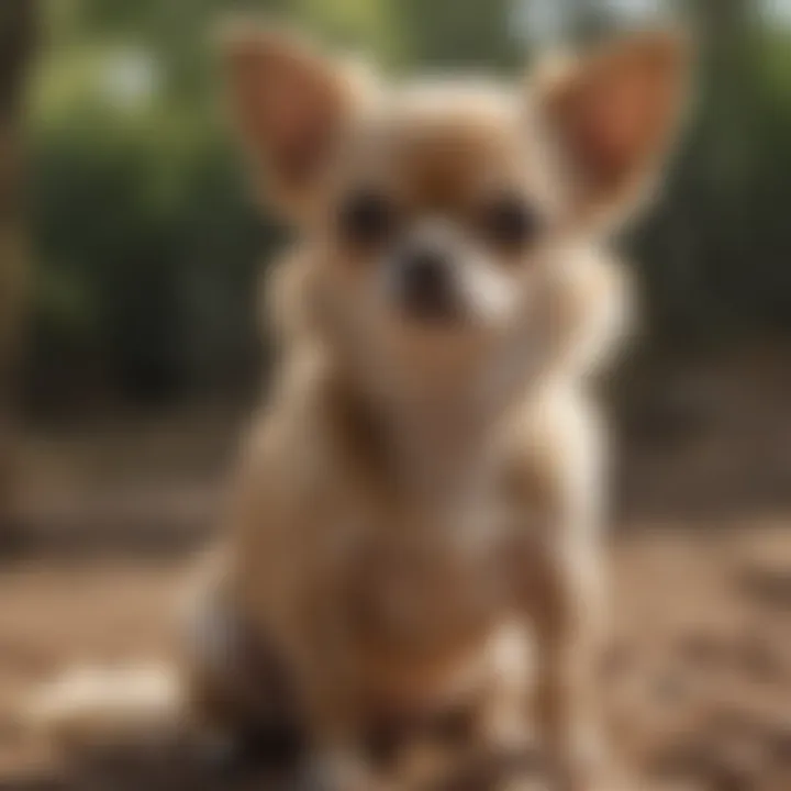 Chihuahua with Arthritic Joints