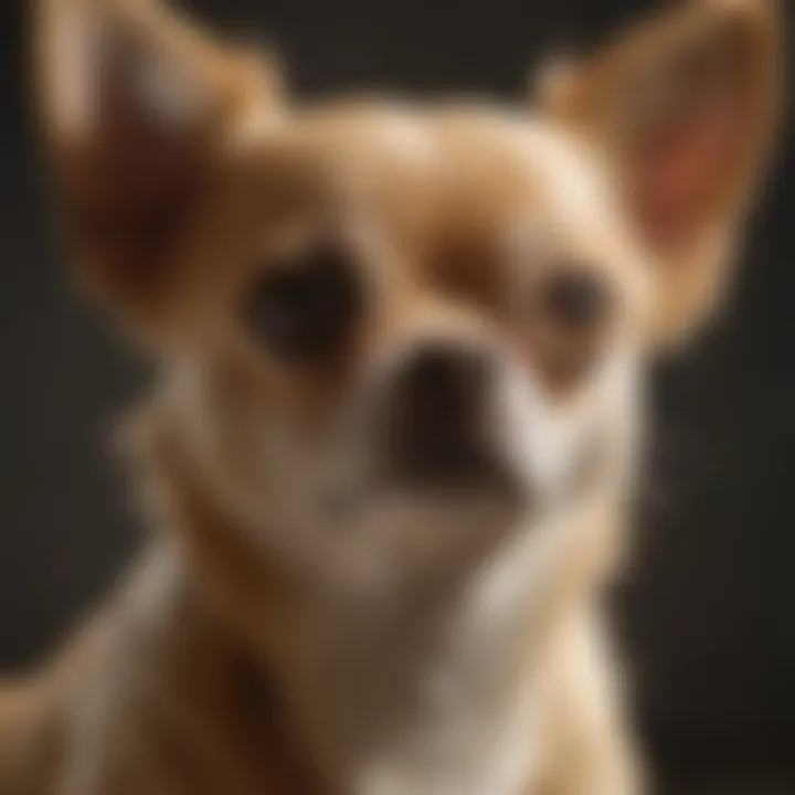 Chihuahua with Cloudy Eyes