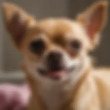 Chihuahua post-teeth removal care