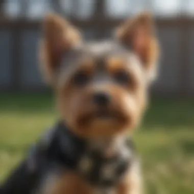Training Considerations for Yorkie Collars Training a Yorkie puppy with a collar