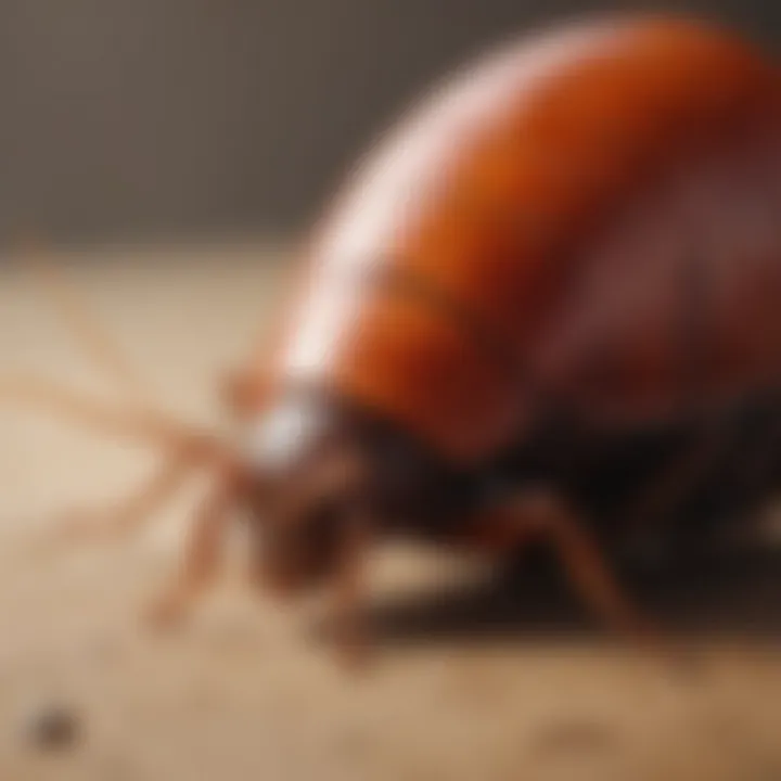 Illustration depicting a cockroach egg in its early stage of development