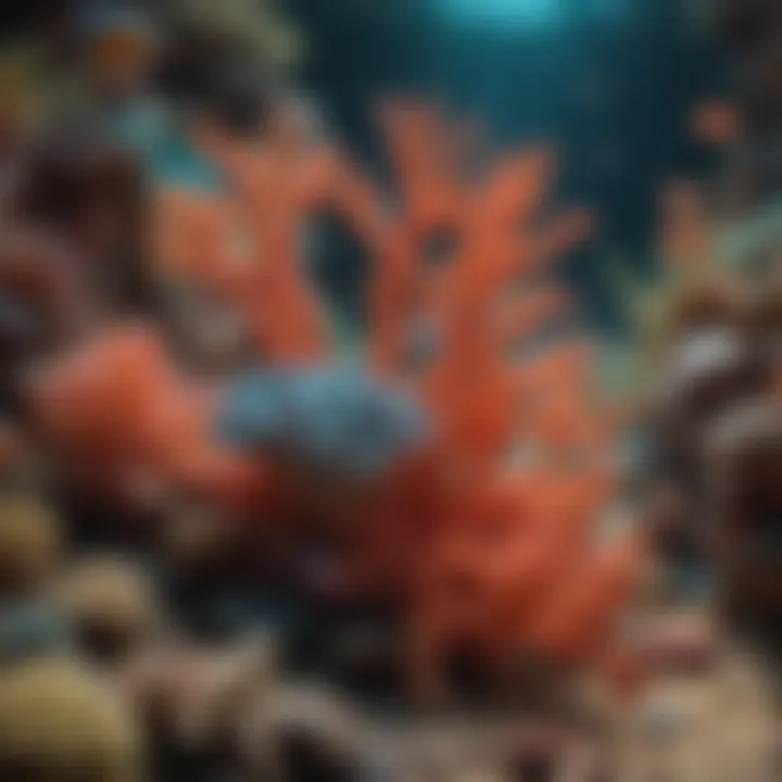 Colorful Coral Reef at Wisconsin Dells Aquarium