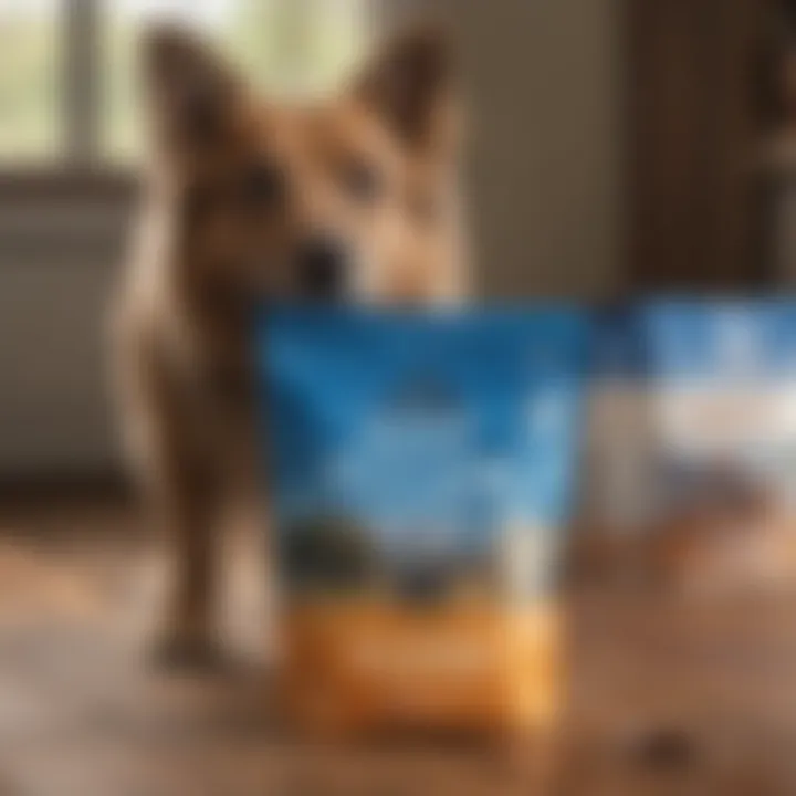 Blue Buffalo dog food packaging