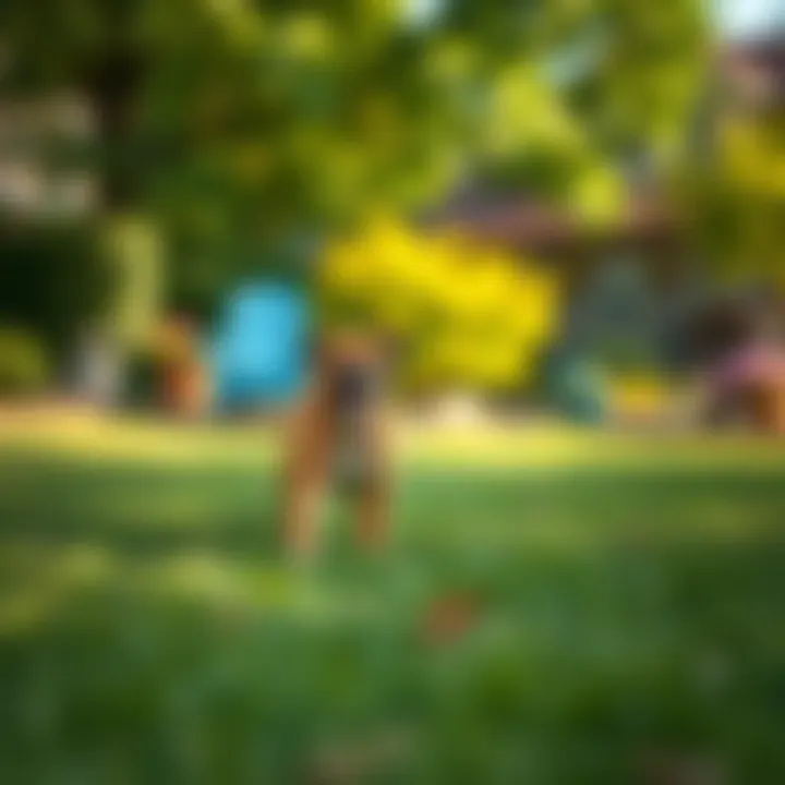 Yard Maintenance and Preventive Practices A beautifully maintained yard with preventive practices in place