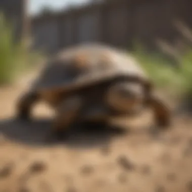 Threats to gopher turtles - construction site encroachment