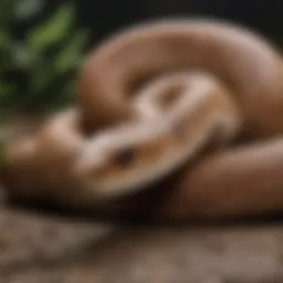 Majestic Copperhead Snake in Northern Virginia