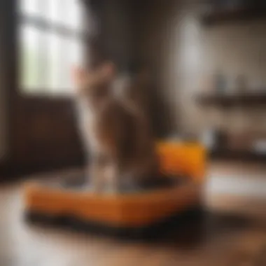 Customizable Settings for Self-Cleaning Litter Box