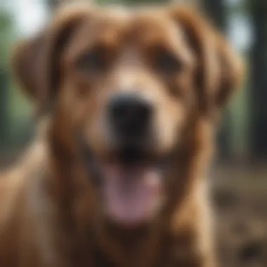 Recognizing Hookworm Symptoms in Dogs Dog with hookworm symptoms