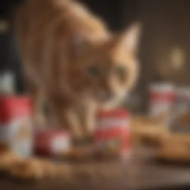 Detailed view of premium ingredients in Royal Canin urinary cat treats