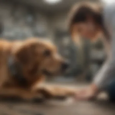Dog Receiving Emergency Treatment
