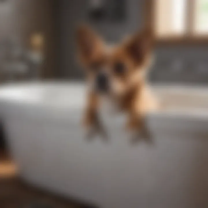 Durable Material for Dog Bathtubs