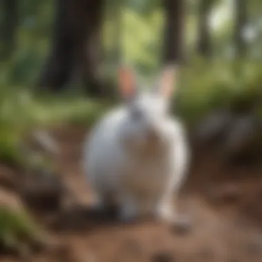Adventuring Outdoors with Your Dwarf Bunny Dwarf bunny enjoying outdoor adventure on leash