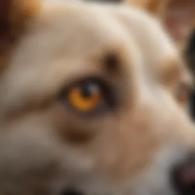 Macro View of Ear Mites in Dogs Ear Mite Close-Up