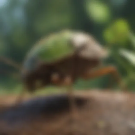Diagram of stink bug life cycle