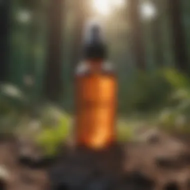 Organic Tick Repellent Solution Natural tick repellent spray bottle