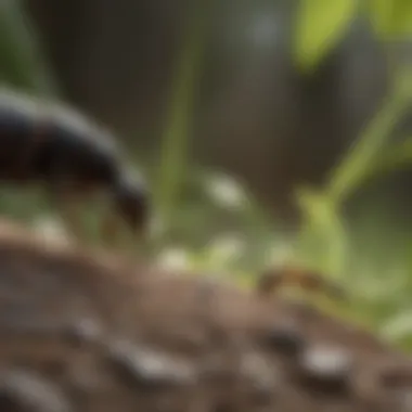 Natural ingredients for eco-friendly ant control