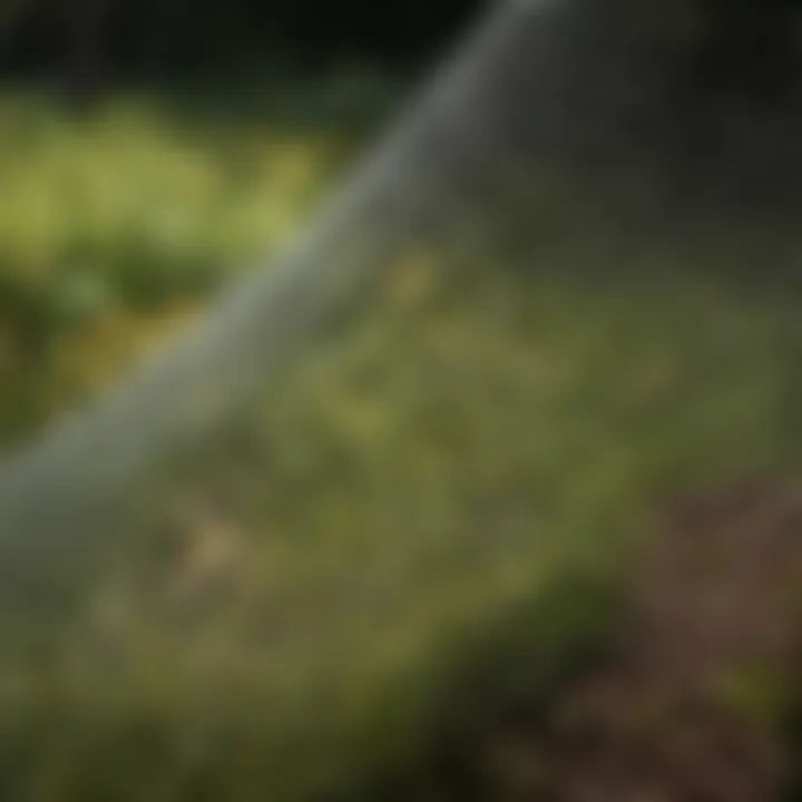 Different types of garden netting materials