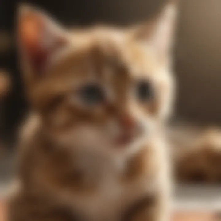 Preventive measures against fleas in kittens