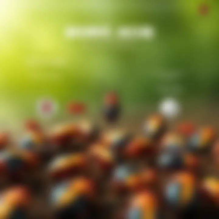 Mechanism of Boric Acid Infographic illustrating the mechanism of boric acid against bed bugs