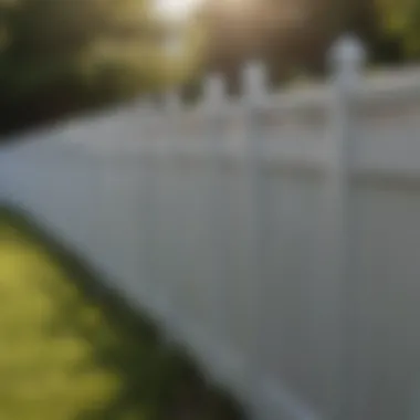 Seamless Installation Process of Vinyl Fencing Effortless installation process of semi-permanent vinyl fence