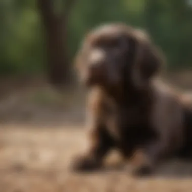 Graceful Boykin Spaniel Puppy Elegant Boykin Spaniel Puppy